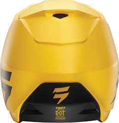 Shift White 2018 шлем кроссовый, желтый