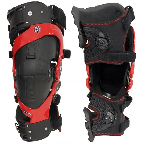 Asterisk Ultra Cell Boa 2019 Knee Brace наколенники, черно-красный