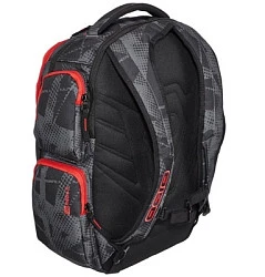 OGIO Metro II Fracture рюкзак, серо-красно-черный