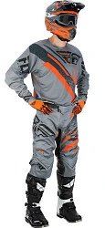 Fly Racing Evolution 2.0 2018 комплект, серо-оранжевый