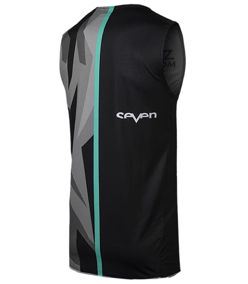 Seven Zero Raider Over Jersey Black жилет на джерси