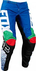 Fox Racing 180 Womens 2018 мотоштаны женские, сине-белый