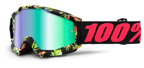 100% Accuri Chapter 11 Mirror Green Lens мотоочки