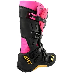 Leatt 4.5 80's мотоботы, розово-черный