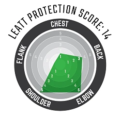 Leatt Body Protector AirFlex Stealth моточерепаха, черный