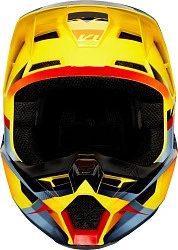 Fox Racing V1 Motif 2019 шлем кроссовый, желтый