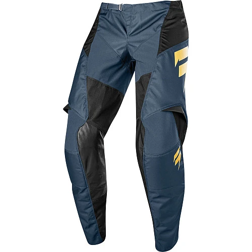 Shift White Muse Navy мотоштаны