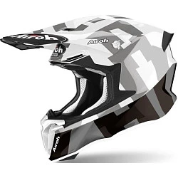 Airoh Twist 2.0 Frame Grey Gloss шлем внедорожный