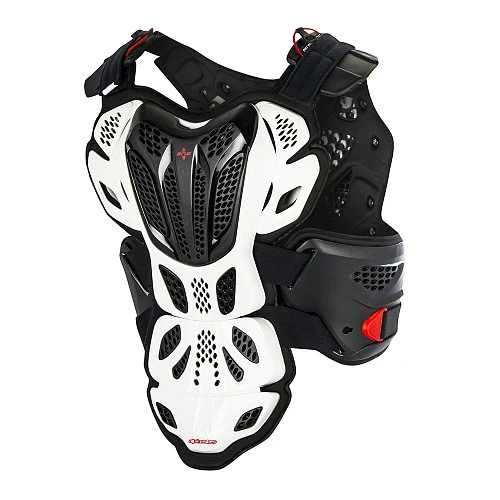 Alpinestars A-10 Chest Protector панцирь без плеч, бело-черный