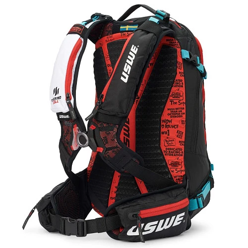 USWE POW 25L Winter Protector Pack, Carbon Black рюкзак зимний, черный