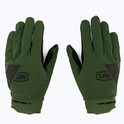 100% Ridecamp Army Green/Black мотоперчатки