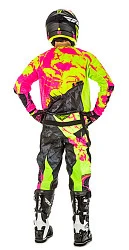 Fly Racing Kinetic Outlaw 2018 комплект, розово-желтый