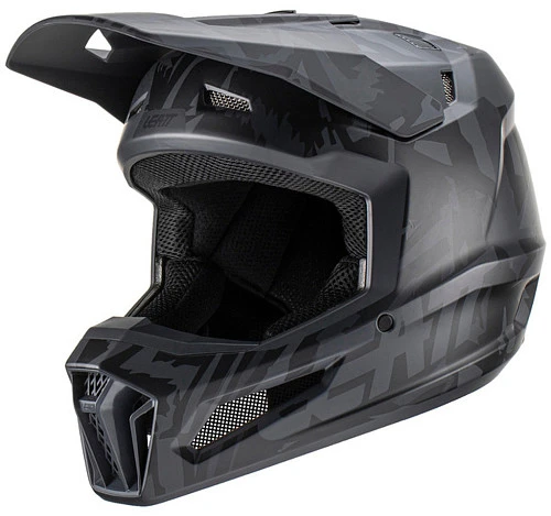Leatt Moto 3.5 Junior Stealth шлем подростковый