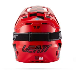 Leatt Kit Moto 7.5 V27 Red шлем кроссовый + Velocity 4.5 мотоочки, красный