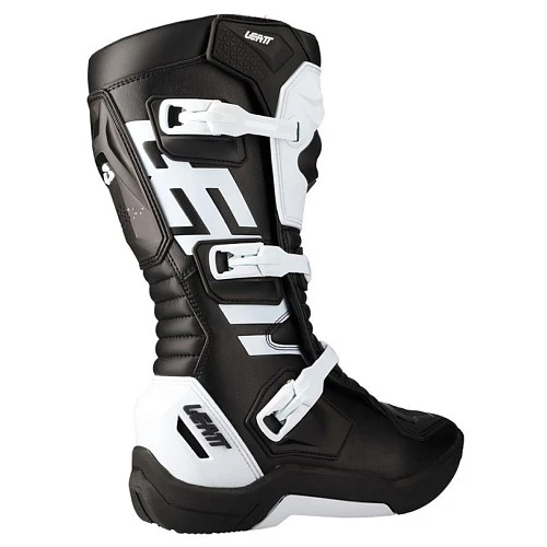 Leatt 3.5 Black/White 2024 мотоботы детские/женские, черно-белый