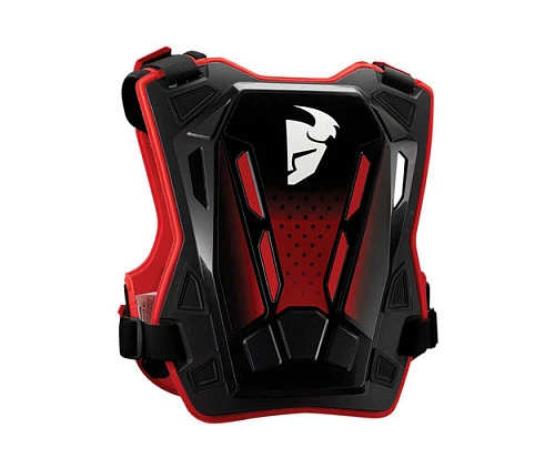 Thor Guardian Mx панцирь без плеч, красно-черный