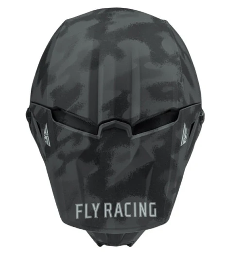 Fly Racing Kinetic S.E. Tactic шлем кроссовый, черный камуфляж