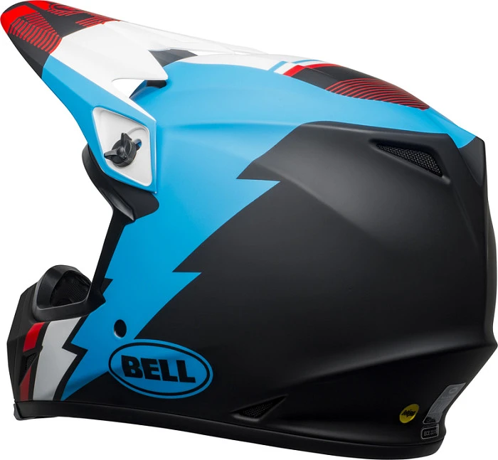 Bell Mx-9 Mips Strike Matte Black/Blue/White шлем кроссовый