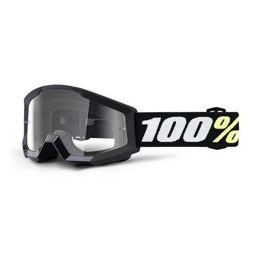 100% Strata Mini Black мотоочки детские, черный