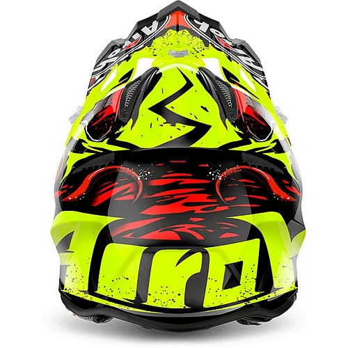 Airoh Aviator 2.2 Grim Yellow шлем внедорожный, желто-черный