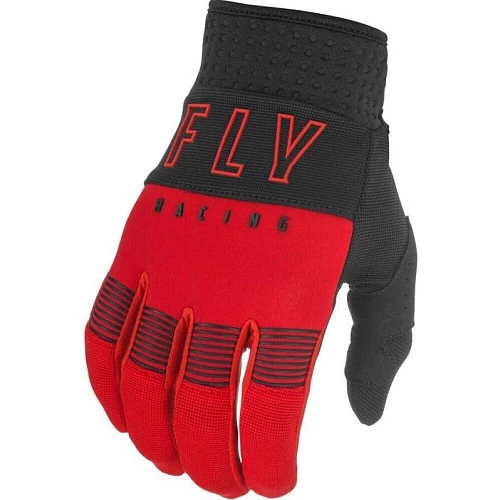 Fly Racing F-16 2021 мотоперчатки, черно-красный