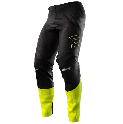 Shot Contact Patrol Black Neon Yellow мотоштаны