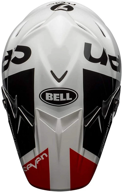 Bell Moto-9 Flex Seven Galaxy Gloss Black/White/Red шлем кроссовый