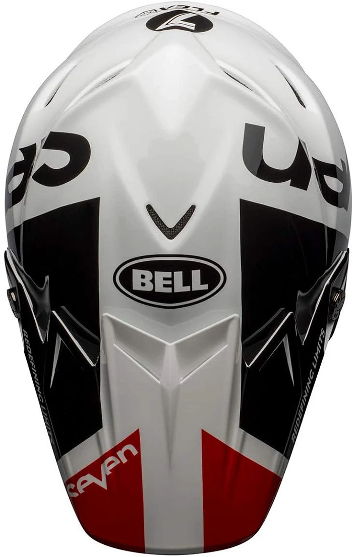 Bell Moto-9 Flex Seven Galaxy Gloss Black/White/Red шлем кроссовый