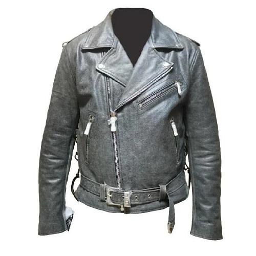 First M787 Косуха мужская, кожа 1,2мм, серый