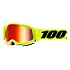 100% Racecraft 2 Fluo Yellow / Mirror Red Lens мотоочки