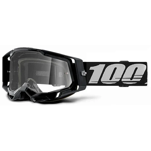 100% Racecraft 2 Black / Clear Lens мотоочки