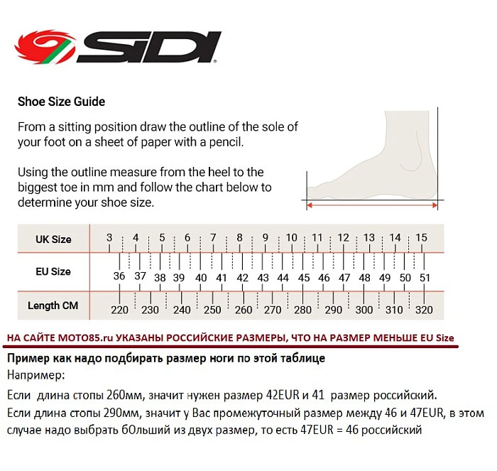 Sidi Crossfire 3 мотоботы, красно-черный