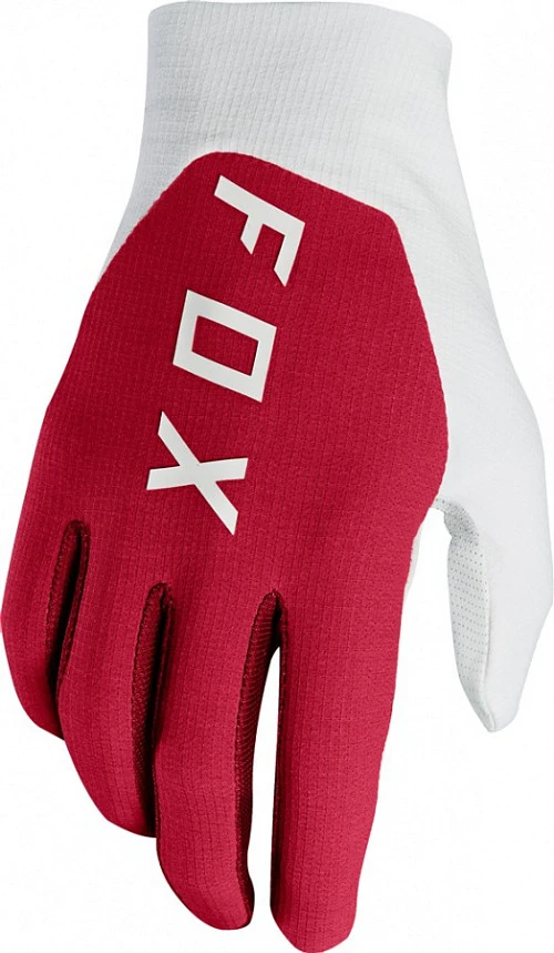 Fox Flexair Preest мотоперчатки, бело-красный