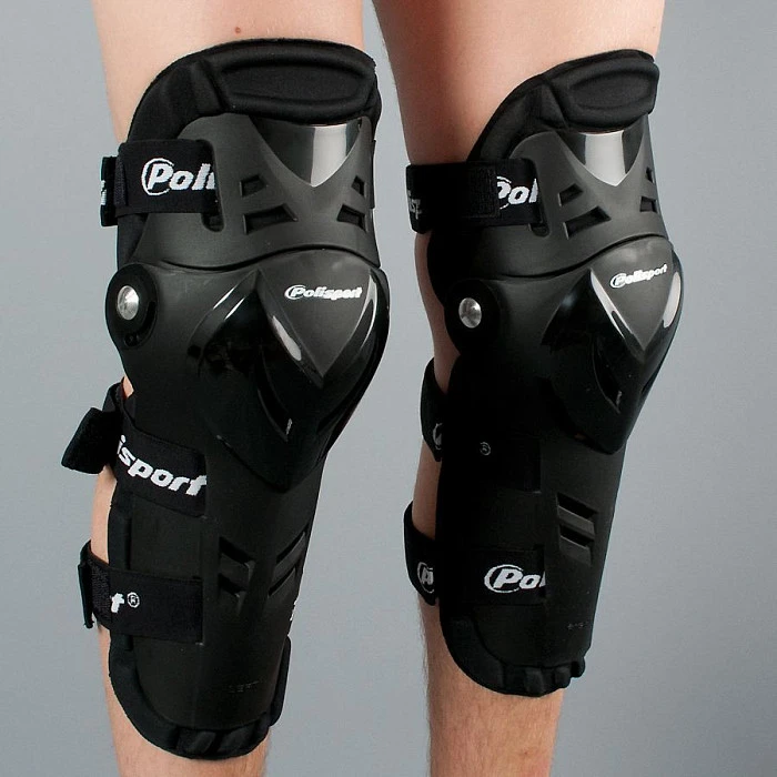 Polisport наколенники, черный