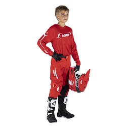 Leatt 3.5 Ride Kit Junior 2026 Red комплект подростковый, мотоштаны + джерси, красный