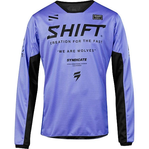 Shift White Muse Purple джерси