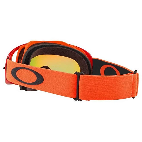 Oakley Crowbar Solid мотоочки, красно-оранжевый, оранжевая линза (OO7025-68)