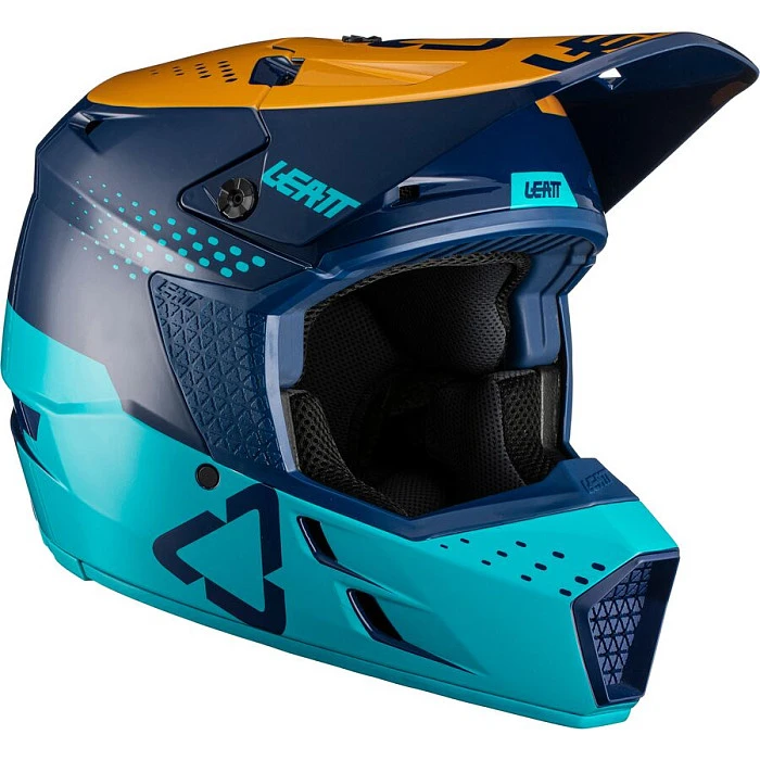 Leatt GPX 3.5 2021 Blue шлем кроссовый