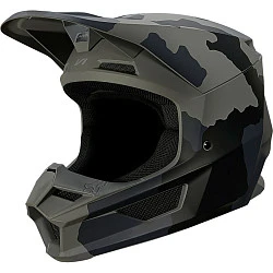 Fox Racing V1 Trev 2022 Black Camo шлем кроссовый