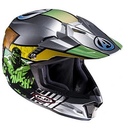 HJC CLXYII Avengers MC21 шлем кроссовый детский, черно-зелено-сине-красный