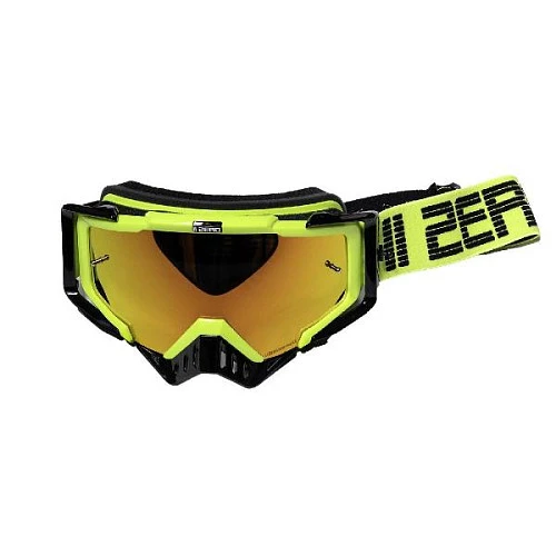 IIZERO Yellow Mirror Orange Lens мотоочки