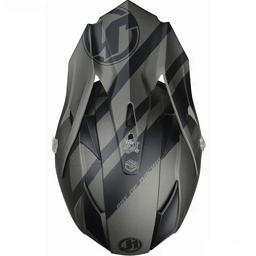 Just1 J32 PRO Kick шлем кроссовый, черный матовый