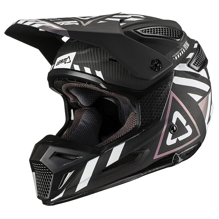 Leatt GPX 6.5 Carbon шлем кроссовый, черный