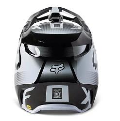 Fox Racing V1 Leed Youth Black/White шлем подростковый
