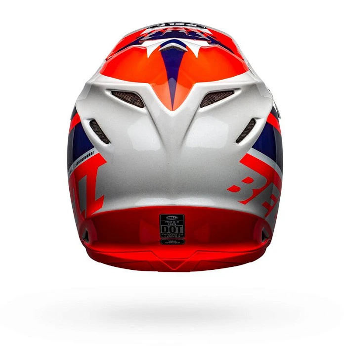 Bell Moto-9 Mips Prophecy Gloss Infrared /Navy /Gray шлем кроссовый