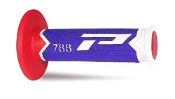 Pro Grip 788 White/Blue/Red грипсы на руль