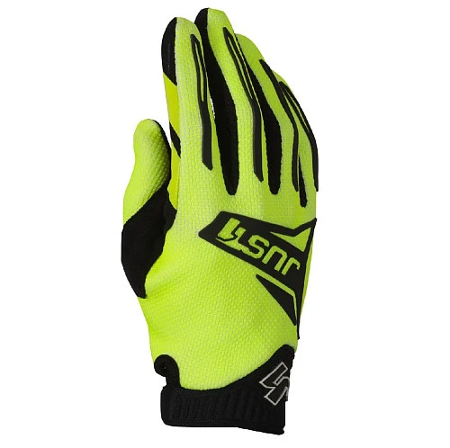 Just1 J-Force 2.0 Yellow Fluo Black мотоперчатки