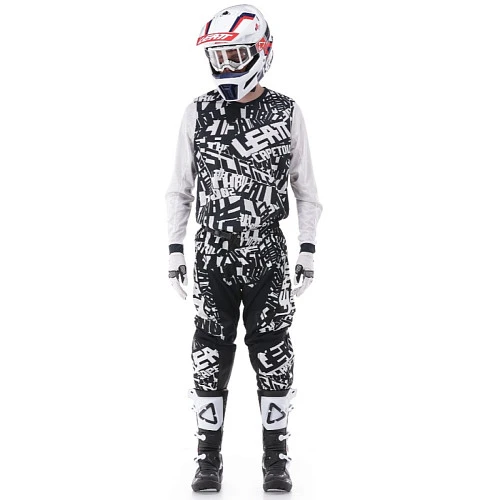 Leatt 3.5 Ride Kit 2024 White комплект мотоштаны + джерси, белый