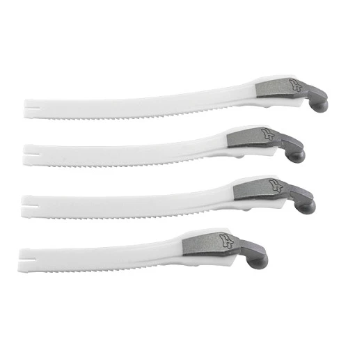 Fox Instinct Strap Kit стрепы к мотоботам, белый (4 шт.)