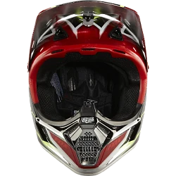 Fox Racing V3 Race шлем кроссовый, красно-черный